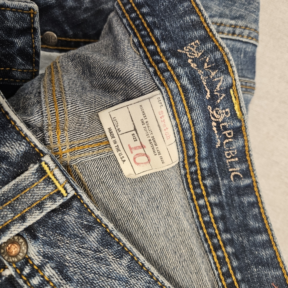 Banana Republic Denim Slim Straight Jeans